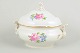 L'Art presents: Meissen large lidded tureen, Saxon flower.