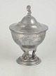 L'Art presents: HAGS Tenn, lidded compote in pewter.