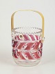 L'Art presents: Bohemian crystal glass, ice bucket.
