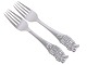 Antik K presents: Hans Christian Andersen Fairy Tale silverplateChildren's fork - The Tinderbox
