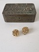 Karstens Antik presents: Flora Danica ear clip in gold-plated sterling silver