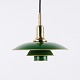 Osted Antik & Design presents: Poul Henningsen Pendant Lamp Model PH 3/2 Anniversary Edition with Green Metal ...