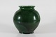Large floor vaseCeramic with green glaze