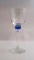 Lundin Antique presents: Attica, Royal Copenhagen with blue deco. Design Anja Kjär. Port-Sherry glass. Height ...