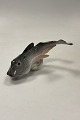 Royal Copenhagen Art Nouveau Figurine  Cod with open ...