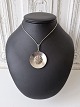 Karstens Antik presents: Hermann Siersbøl vintage necklace with large pendant made of sterling silver