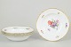 L'Art presents: Royal Copenhagen Saxon flower, set of four deep plates.