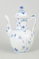 Royal Copenhagen Blue Fluted Plain espresso pot.