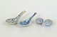 L'Art presents: Two spoons and two miniature lidded bowls, Qing dynasty.