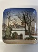 Bing & Grondahl Square dish Skive new church.Dec. No. ...
