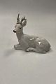 Royal Copenhagen White Stag Figurine No. 756