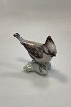 Lyngby Porcelain Bird Figurine of Tufted Titmouse