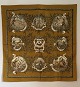 Vintage de France presents: Hermès: silk scarf with "hunting motifs"