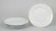 L'Art presents: Axel Salto for Royal Copenhagen, set of four dinner plates.