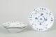 L'Art presents: Royal Copenhagen Blue Fluted Plain, set of four pasta plates.