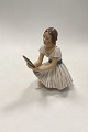 Dahl Jensen Figurine Ballerina with Mirror No. 1224