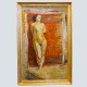 Antik Damgaard-Lauritsen presents: Ove Brask; Oil painting, model study, 1912