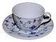 Antik K presents: Blue Fluted Plain Hotel porcelainLarge cup with logo #2187