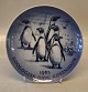 Klosterkælderen presents: RC 1983 Zoo plate Penguin 7" Zoologisk have København 18 cm Royal Copenhagen