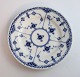 Lundin Antique presents: Royal Copenhagen. Blue fluted, half lace. Cake plate. Model 574. Diameter 17 cm. (2 ...
