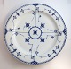 Lundin Antique presents: Royal Copenhagen. Blue Fluted Half Lace. Round serving dish. Model 540. Diameter 35 ...