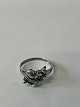 Antik Huset presents: Silver ring with beautiful designSize 56