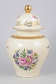 L'Art presents: Rosenthal, hand-painted lidded jar.
