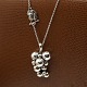 Antik Damgaard-Lauritsen presents: Georg Jensen; A Moonlight Grapes necklace of sterling silver