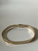 Antik Huset presents: 14K Gold Geneva Bracelet 1 RowThe bracelet is newLength 18.5 cm.