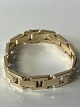 Antik Huset presents: Block gold bracelet with 3 rows in 14 karat gold. Length: 18.7 cm