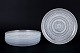 L'Art presents: Oiva Toikka for Iittala Kastehelmi, set of six dinner plates.