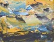 L'Art presents: Batte Sahlin, oil on board, listed Swedish visual artist.