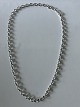 Round Anchor Necklace in Sterling SilverLength 62 cm