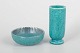 L'Art presents: Wilhelm Kåge for Gustavsberg, set of two Argenta vase and bowl.