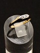 Middelfart Antik presents: 14 carat gold ring with 3 diamonds
