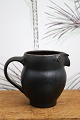K&Co. presents: Old "Lillerod" owl jug in glazed earthenware in fine slate black glaze...