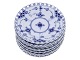 Antik K presents: Blue Fluted Full LaceTray 10.9 cm.