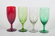 Monica Bratt for Reijmyre, set of four wine glasses.