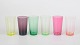 Monica Bratt for Reijmyre, set of six drinking glasses.