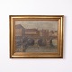 Osted Antik & Design presents: Oil Painting on Canvas Depicting Copenhagen and Buildings from the 1930s