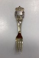 Danam Antik presents: Anton Michelsen Commemorative Fork in Gilded Sterling Silver from 1912