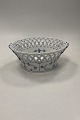 Danam Antik presents: Royal Copenhagen Blue Fluted Full Lace Fruit Basket No. 1052