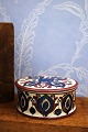 K&Co. presents: Royal Copenhagen bonbonniere designed by Berte Jessen in blue and red-violet pattern...