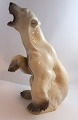 Lundin Antique presents: Dahl Jensen. Porcelain figurine. Large standing polar bear. Model # 1157. Height 37 ...
