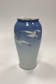 Danam Antik presents: Bing and Grondahl Seagull with Gold Vase No. 203 or 682