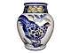 Antik K presents: Blue PheasantsVery large floor vase