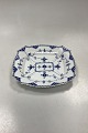 Danam Antik presents: Royal Copenhagen Blue Fluted Half Lace Bread Tray No. 655