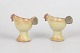L'Art presents: Lisa Larson for Gustavsberg, set of two egg cups.