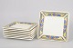 L'Art presents: Tiffany Boutique, set of eight salad plates.