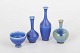 L'Art presents: John Andersson for Höganäs, set of four miniature vases and bowl.
